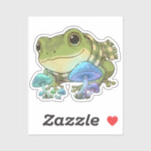 Sticker Le trait curieux de Zochi (Feuille)