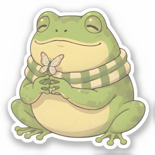 Sticker Le trait de Zochi - Doux (Recto)