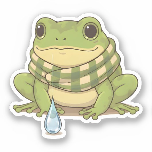 Sticker Le trait Observateur de Zochi (Recto)