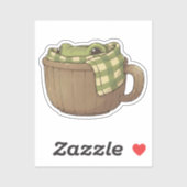 Sticker Le trait timide de Zochi (Feuille)