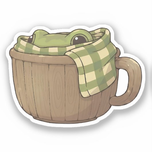 Sticker Le trait timide de Zochi (Recto)