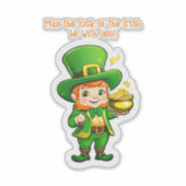 Sticker Le trésor de Lucky Leprechaun (Devant)