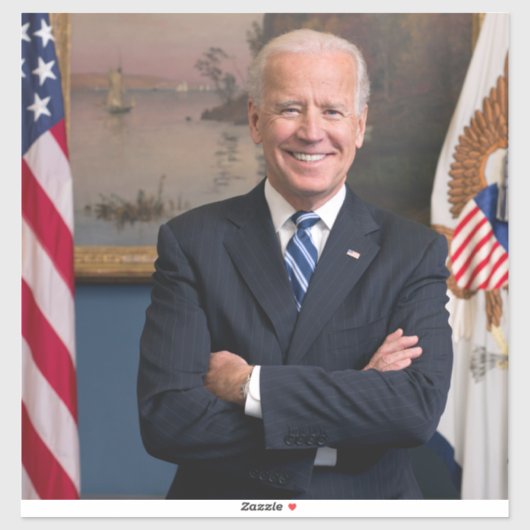 Sticker Le vice-président Joe Biden de la présidence Obama (Feuille)