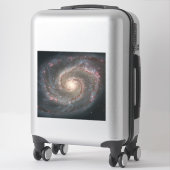 Sticker Le Whirlpool Galaxy M51 & Companion dans l'espace (Sur valise)