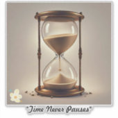 Sticker "Le Whisper du temps" (Devant)