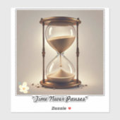 Sticker "Le Whisper du temps" (Feuille)