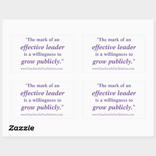 Sticker leader efficace (Feuille)