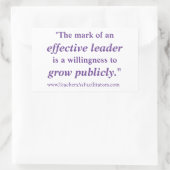 Sticker leader efficace (Sac)