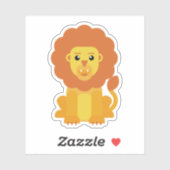 Sticker Leão (Feuille)