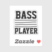 Sticker Lecteur basse (Feuille)
