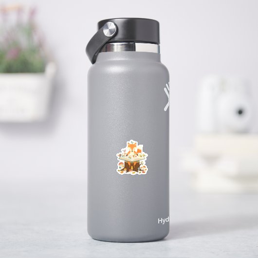 Sticker Lecteur de la forêt curieuse (HydroFlask)