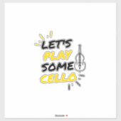 Sticker Lecteur de musique (Feuille)