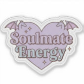 Sticker Lecteur de romantasy - Énergie d'âme (Devant)