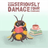 Sticker Lecture d'abeilles (Devant)