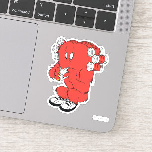 Sticker Lecture du curseur - Couleur complète
