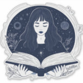 STICKER LECTURE DU LIVRE D'ORTHOGRAPHE (Devant)