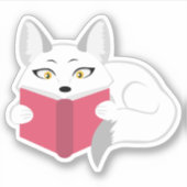 Sticker Lecture Fox (Devant)