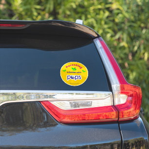 Sticker L'éducation des enfants est meilleure avec PEPS -