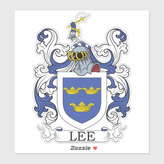 Sticker Lee Family Crest (Feuille)