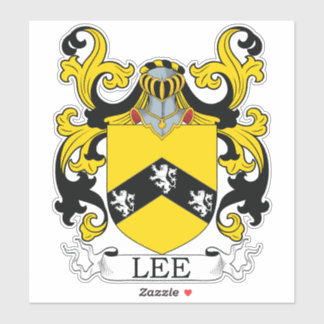 Sticker Lee Family Crest