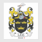 Sticker Lee Family Crest (Feuille)