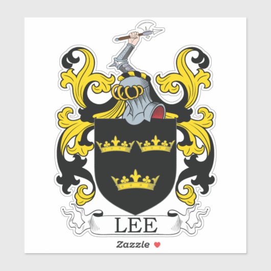 Sticker Lee Family Crest (Feuille)
