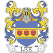 Sticker Lee Family Crest (Devant)