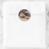 Sticker leeuw (Tas)
