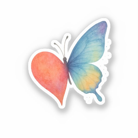 Sticker L'effervescence du coeur (Recto)