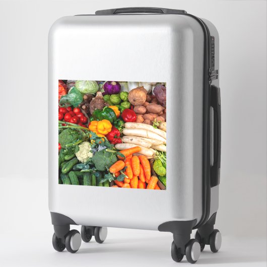 Sticker Légumes (Sur valise)