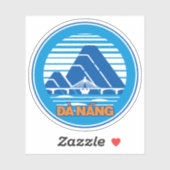 Sticker L'emblème de Da Nang, Vietnam (Feuille)