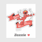 Sticker L'enfant d'Elmo Valentine (Feuille)