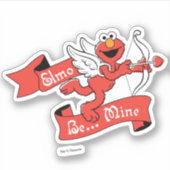 Sticker L'enfant d'Elmo Valentine (Devant)