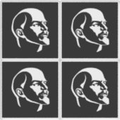 Sticker Lenin, USSR, CCCP, Soviet Union, Communism (Devant)