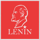 Sticker Lenin, USSR, CCCP, Soviet Union, Communism (Devant)