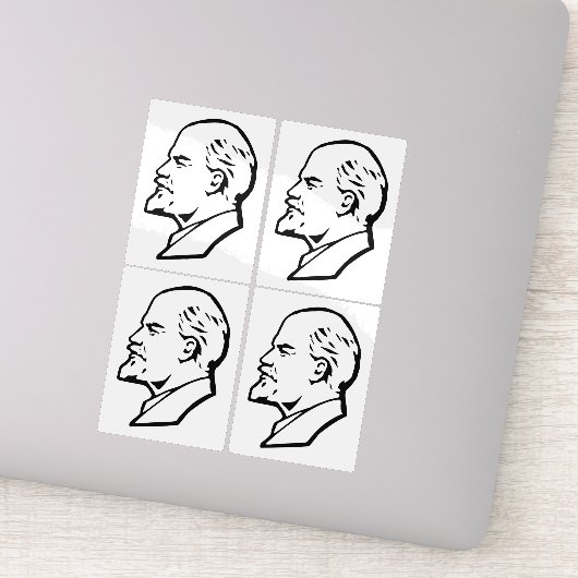Sticker Lénine, URSS, CCCP, Union soviétique, Communisme (Détail)