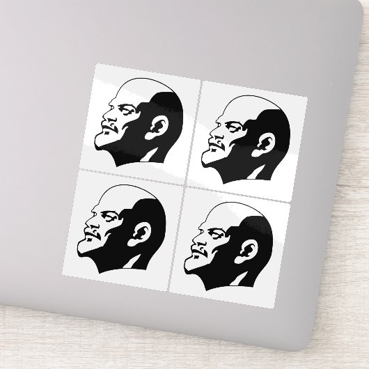 Sticker Lénine, URSS, CCCP, Union soviétique, Communisme (Détail)