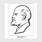 Sticker Lénine, URSS, CCCP, Union soviétique, Communisme (Feuille)