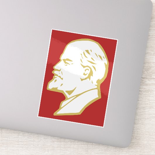 Sticker Lénine, URSS, CCCP, Union soviétique, Communisme (Détail)