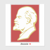 Sticker Lénine, URSS, CCCP, Union soviétique, Communisme (Feuille)