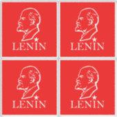 Sticker Lénine, URSS, CCCP, Union soviétique, communisme (Devant)