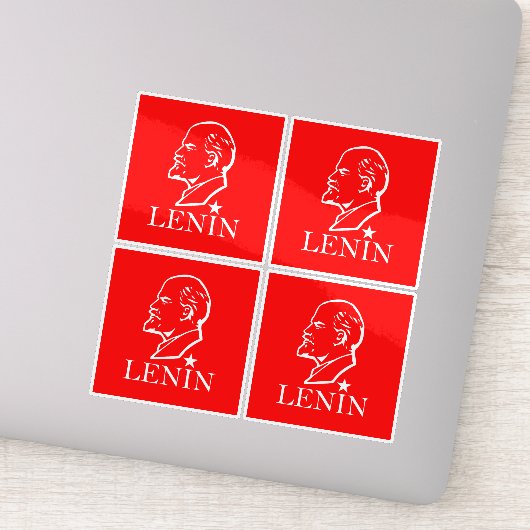 Sticker Lénine, URSS, CCCP, Union soviétique, communisme (Détail)