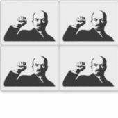 Sticker Lénine, URSS, CCCP, Union soviétique, Communisme (Devant)