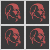 Sticker Lénine, URSS, CCCP, Union soviétique, Communisme (Devant)