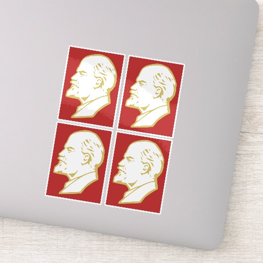 Sticker Lénine, URSS, CCCP, Union soviétique, Communisme (Détail)