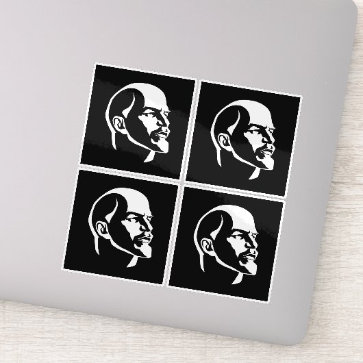 Sticker Lénine, URSS, CCCP, Union soviétique, Communisme (Détail)