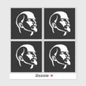 Sticker Lénine, URSS, CCCP, Union soviétique, Communisme (Feuille)