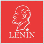Sticker Lénine, URSS, CCCP, Union soviétique, Communisme (Devant)