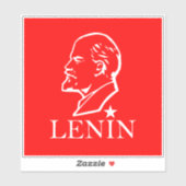 Sticker Lénine, URSS, CCCP, Union soviétique, Communisme (Feuille)