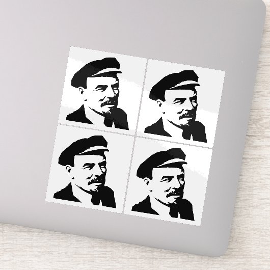 Sticker Lénine, URSS, CCCP, Union soviétique, Communisme (Détail)